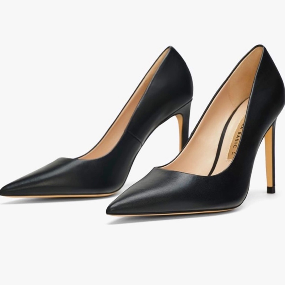Zara Basic Stilettos Black